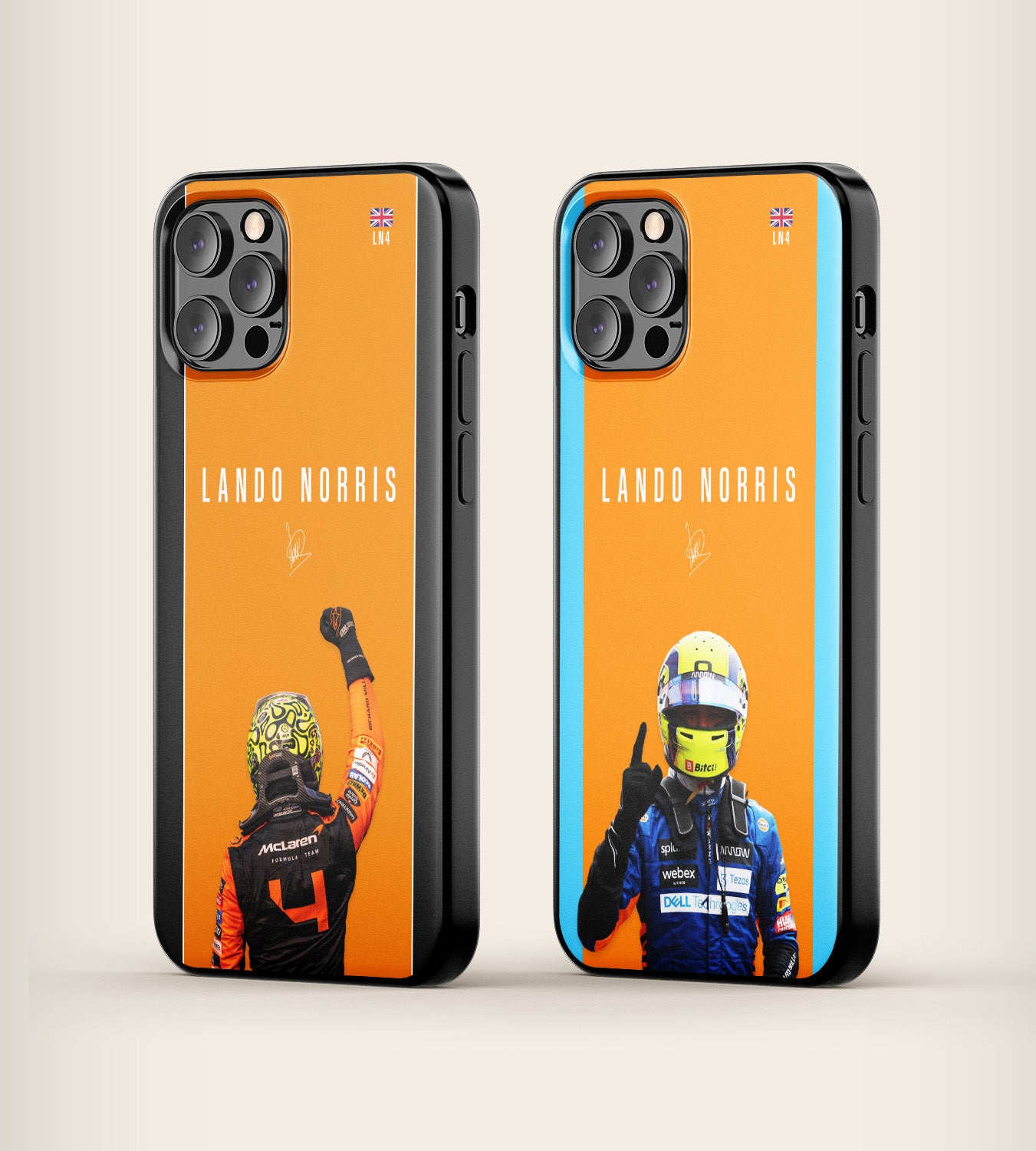 Formula 1 McLaren driver Lando Norris phone cases