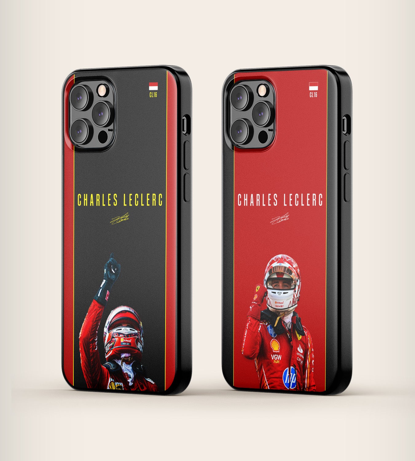 Charles Leclerc Formula 1 Phone Case