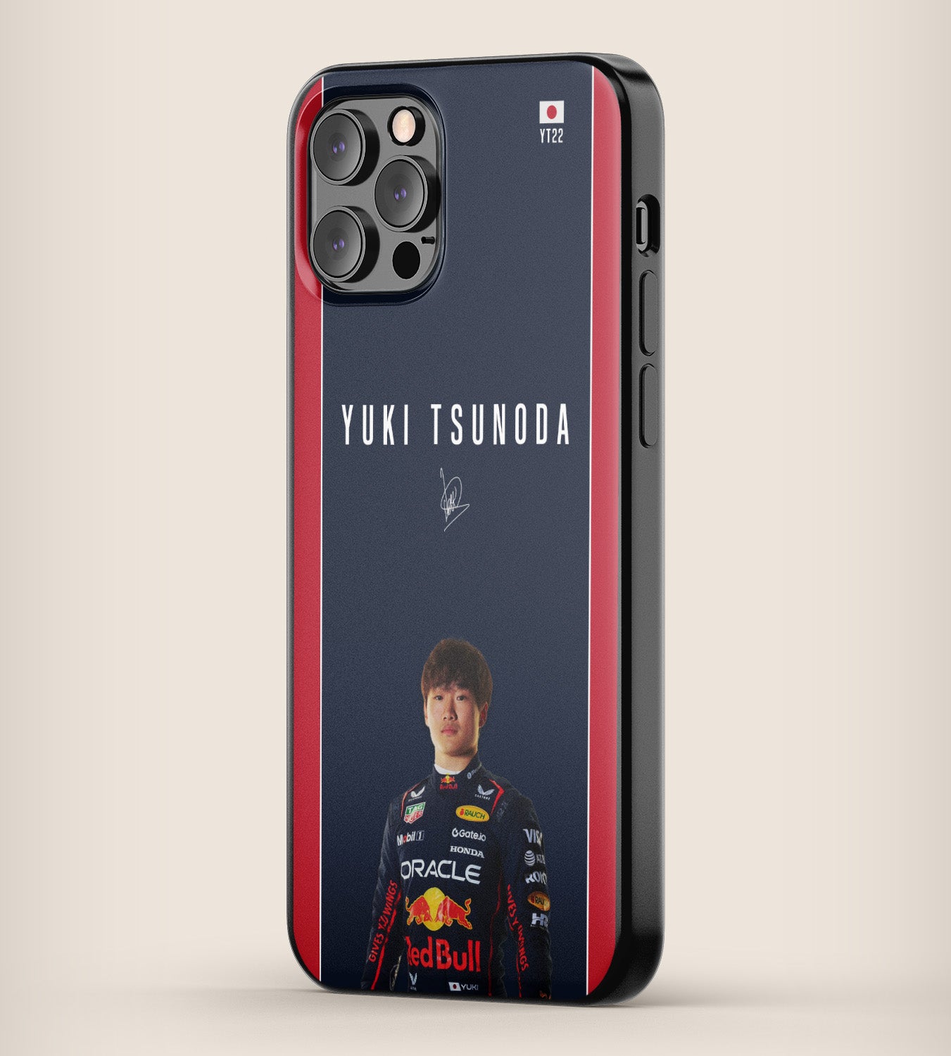 Formula 1 Red Bull driver Yuki Tsunoda phone case