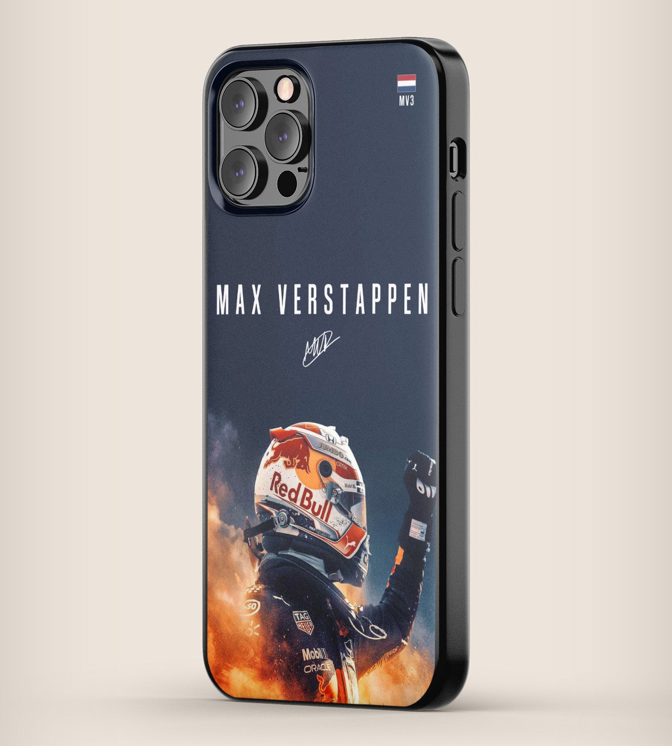 Formula 1 Red Bull Racing driver Max Verstappen phone case