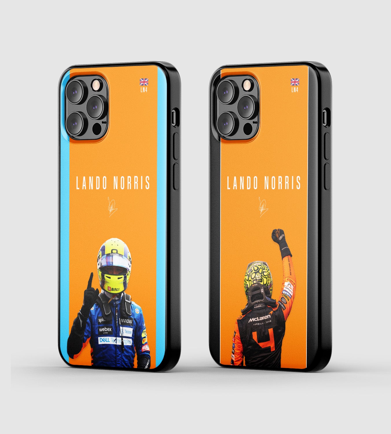 Formula 1 McLaren driver Lando Norris phone cases