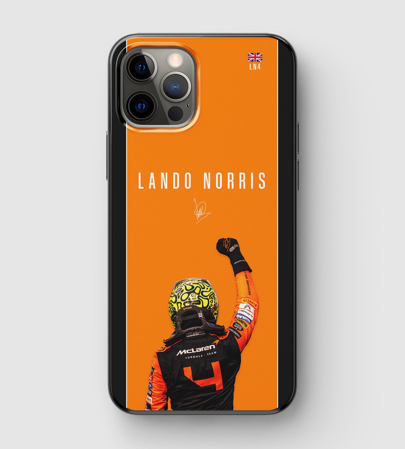 Formula 1 McLaren driver Lando Norris phone case