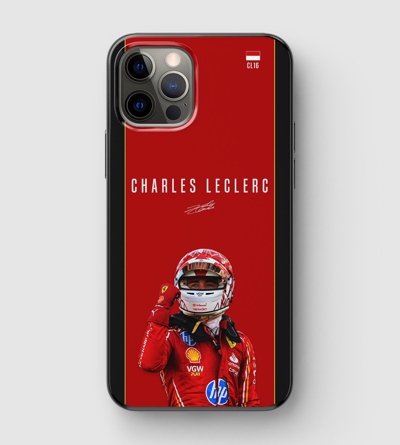 Charles Leclerc Formula 1 Phone Case