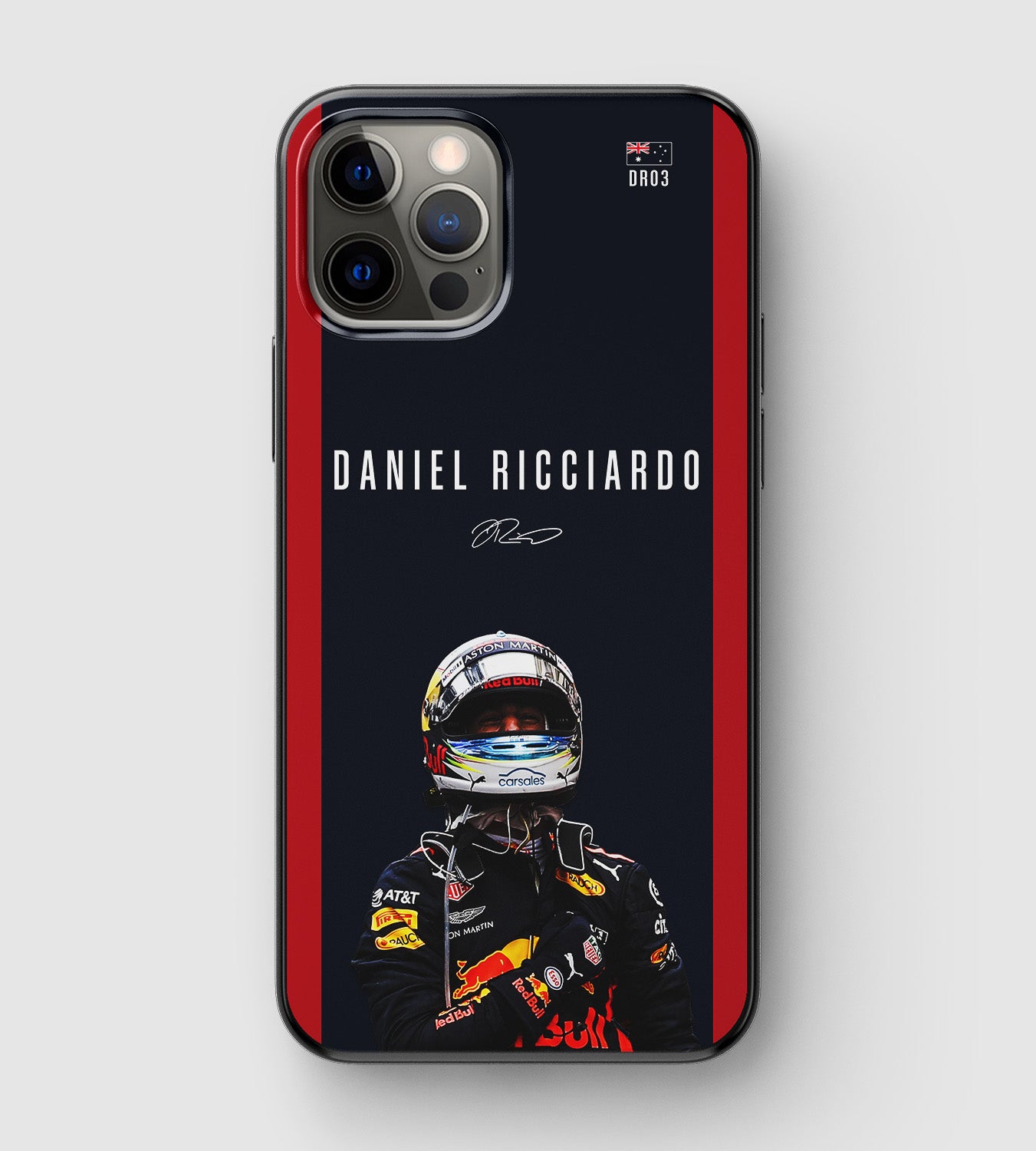 Formula 1 Red Bull driver Daniel Ricciardo phone case