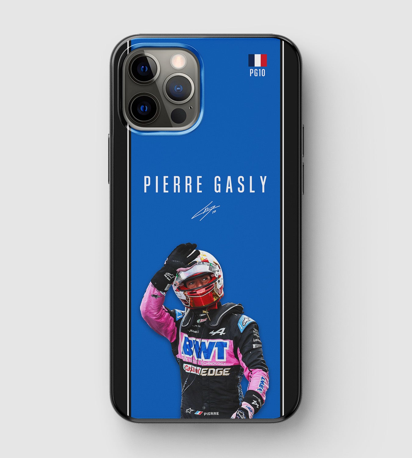 Formula 1 Alpine driver Pierre Gasly phone case
