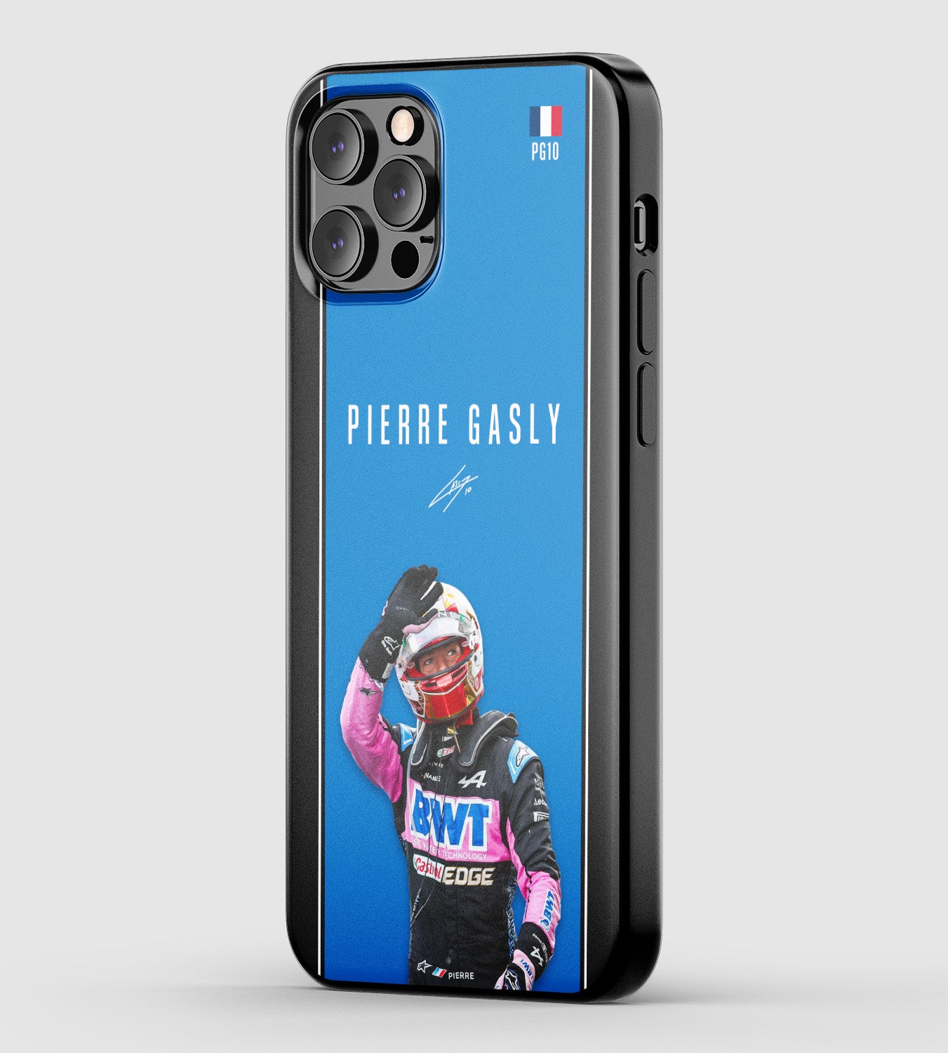 Formula 1 Alpine driver Pierre Gasly phone case