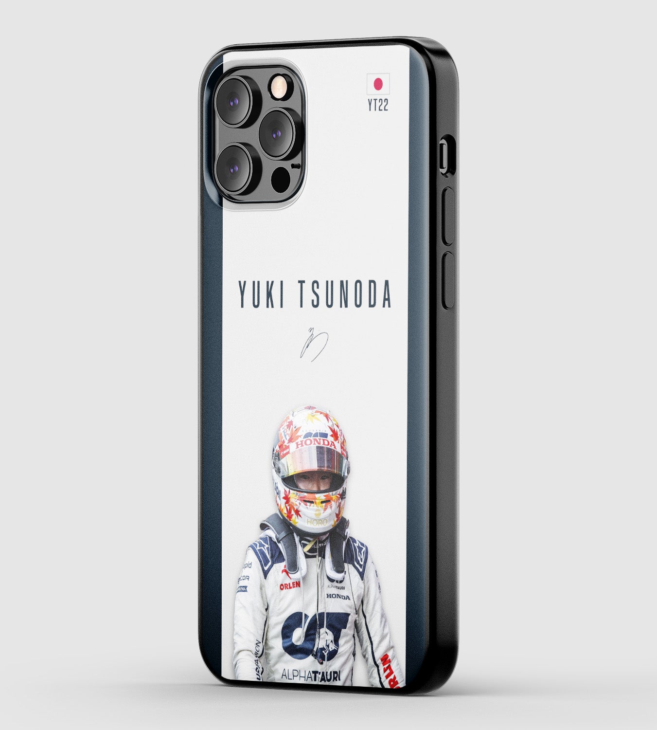 Yuki Tsunoda Formula 1 Phone Case Clean Motorsport