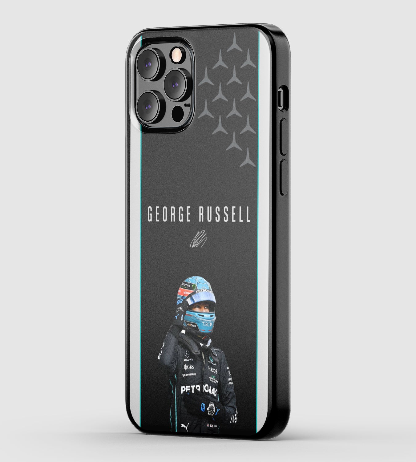 Formula 1 Mercedes-AMG Petronas driver George Russell phone case