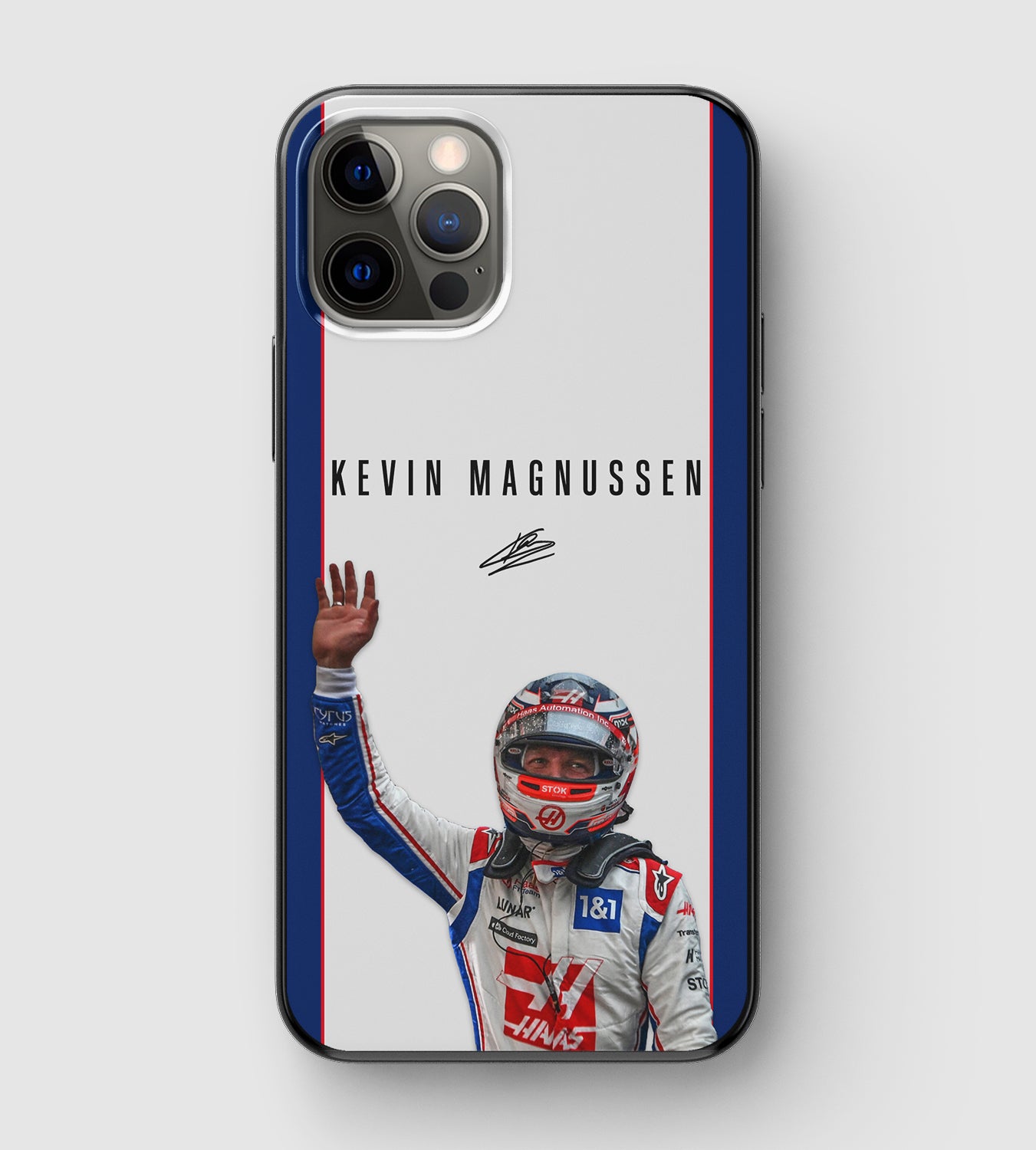 Formula 1 Haas driver Kevin Magnussen phone case